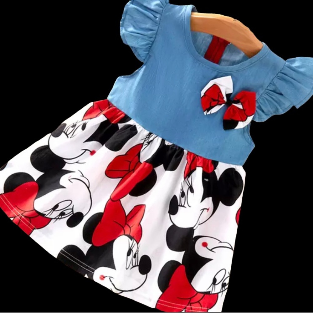 Minnie Mouse Jean Dress